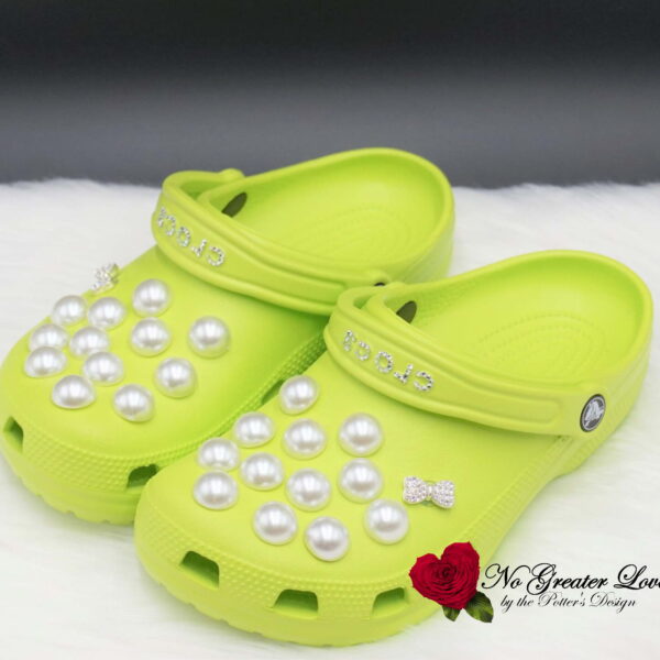 Designer Inspired Chanel and Gucci Crocs - No Greater Love